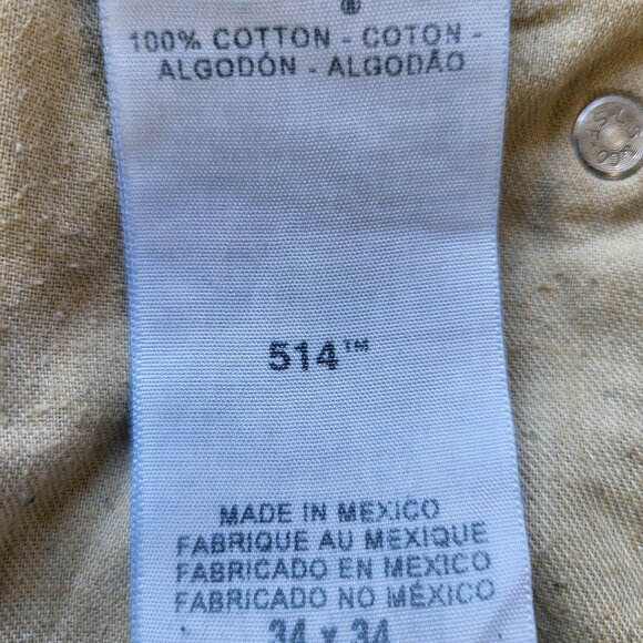 Men's 514 Levi Jeans 34 x 34 - Very Good Used Condition - Picture 5 of 6